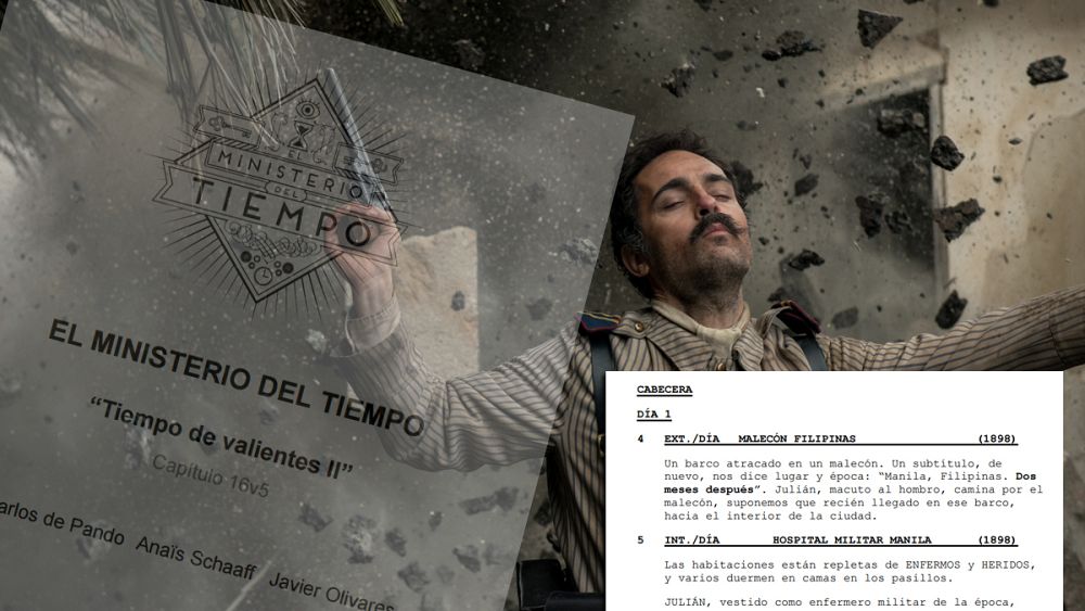 El guion del capítulo 16 de 'El Ministerio del Tiempo', "Tiempo de valientes II"