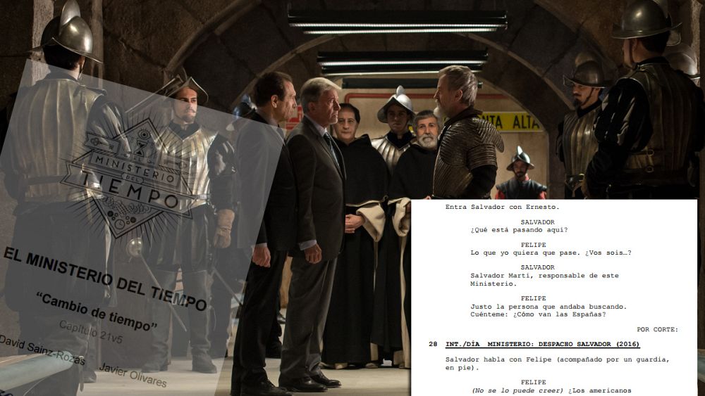 Guión del capítulo 21 de 'El Ministerio del Tiempo'