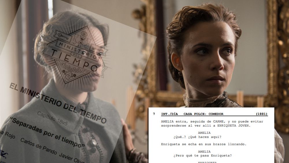 El guion del capítulo 18 de 'El Ministerio del Tiempo'