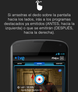 Tutorial: cómo usar +TVE en teléfonos Android