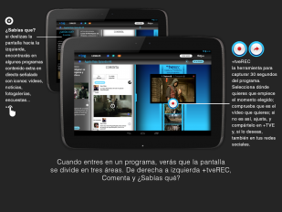 Tutorial: cómo funciona +TVE en tabletas Android
