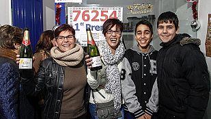 El primer premio de la Loter&iacute;a del Ni&ntilde;o se va &iacute;ntegro a Monforte de Lemos, Lugo