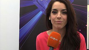 Ruth Lorenzo: 'Los eurofans tienen que venir a España a disfrutar del sol y una cervecita'