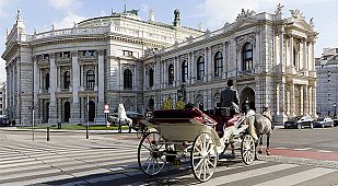 En la imagen, el Burgtheater de Viena (Teatro Nacional de Austria).