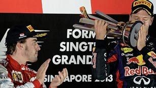 Vettel deja casi sentenciado el Mundial Vettel deja casi sentenciado el Mundial