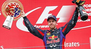 Vettel, sin rival en Corea, acaricia su cuarto Mundial