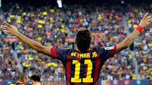 Neymar llena el vacío de Messi Neymar llena el vacío de Messi