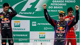 Vettel iguala a Schumacher en su último paseo militar Vettel iguala a Schumacher en su último paseo militar