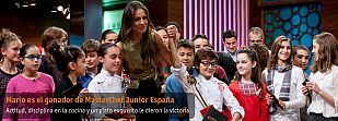 Mario se convierte el primer MasterChef Junior España