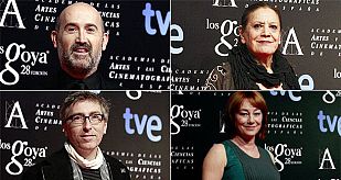 Javier Cámara, Terele Pávez, David Trueba y Gracia Querejeta Javier Cámara, Terele Pávez, David Trueba y Gracia Querejeta