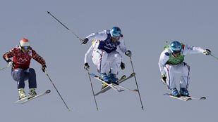 Histórico triplete francés en la final del esquí cross acrobático