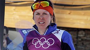 Laura Orgué, abanderada en la Clausura de Sochi