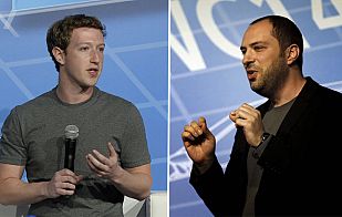 Primera aparición de Mark Zuckerberg tras la compra de WhatsApp por Facebook Primera aparición de Mark Zuckerberg tras la compra de WhatsApp por Facebook