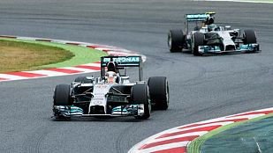 Hamilton da otra exhibición en Montmeló; Alonso, sexto Hamilton da otra exhibición en Montmeló; Alonso, sexto