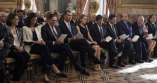 LOS PRÍNCIPES PRESIDEN LA REUNIÓN DE LOS PATRONATOS DE LA FUNDACIÓN PRÍNCIPE DE ASTURIAS LOS PRÍNCIPES PRESIDEN LA REUNIÓN DE LOS PATRONATOS DE LA FUNDACIÓN PRÍNCIPE DE ASTURIAS