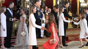 El estilo de las invitadas en la recepción El estilo de las invitadas en la recepción