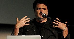 Tim Schafer durante su conferencia en Gamelab 2014 Tim Schafer durante su conferencia en Gamelab 2014