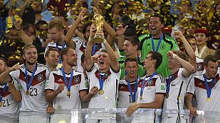 Alemania se proclama tetracampeona en Maracaná Alemania se proclama tetracampeona en Maracaná