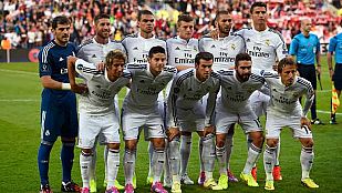 Los once jugadores con los que Ancelotti comenzó la final de la Supercopa de Europa. Los once jugadores con los que Ancelotti comenzó la final de la Supercopa de Europa.