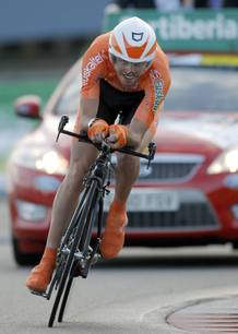 El asturiano Samuel S&aacute;nchez, en Assen.