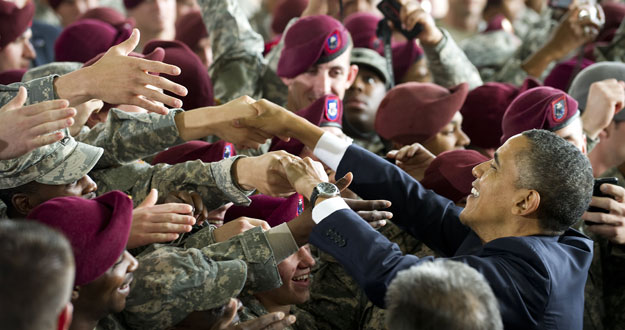 Obama, durante su intervenci&oacute;n en Carolina del Norte.