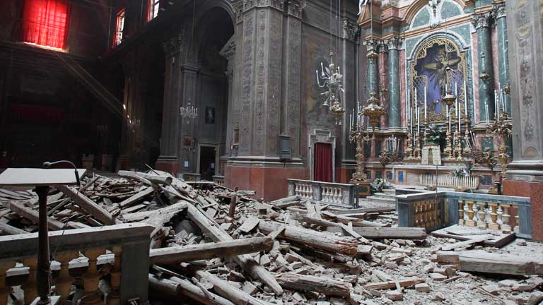 Sube la gasolina para reconstruir los da&ntilde;os del terremoto en Italia
