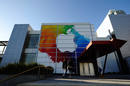 As&iacute; luc&iacute;a el Centro Yerba Buena de San Francisco (California, EE.UU.) un d&iacute;a antes de la presentaci&oacute;n del iPad