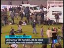 Ir al Video&nbsp;150 heridos en Jordania por una pelea