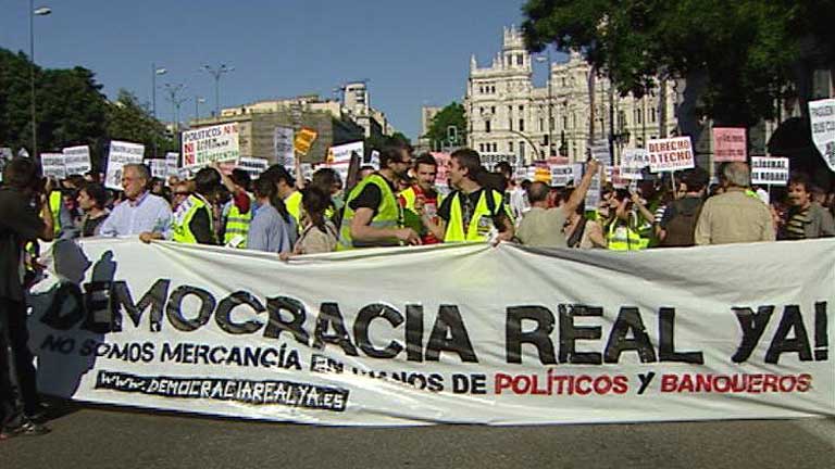 El 15M llega a su primer aniversario