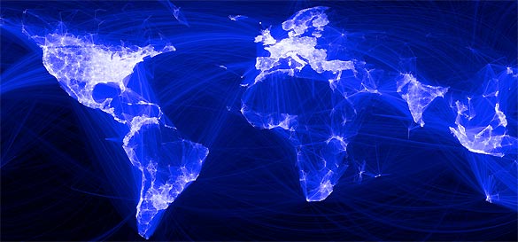 El mundo seg&uacute;n Facebook