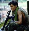 En 1986 partici&oacute; en Platoon.
