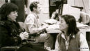 Paloma Ca&ntilde;adas, Lorenzo Mil&aacute; y Zulema Larripa, en 1998.