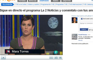 Ver v&iacute;deo  'La 2 Noticias, en RTVE.es y Facebook'