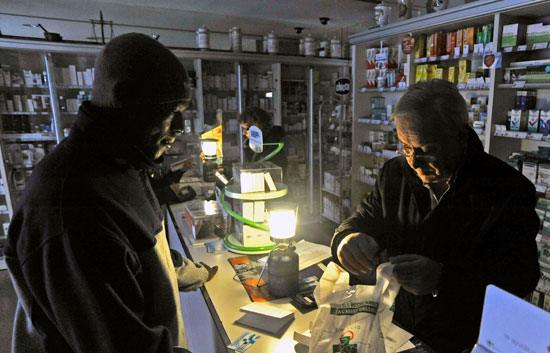 20.000 hogares permanecen sin luz en Girona
