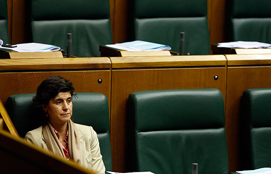 2008 - Mar�a San Gil dimite como presidenta del PP vasco