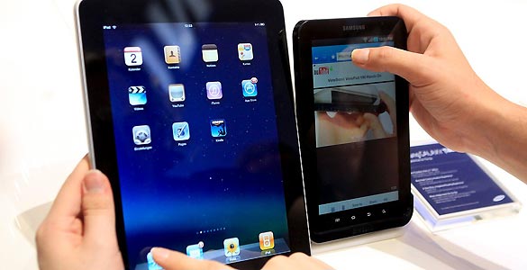 Comparaci&oacute;n entre los dispositivos de Apple y Samsung que han provocado una batalla tecnol&oacute;gica entre ambas compa&ntilde;&iacute;as