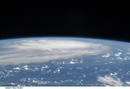 Fotograf&iacute;as tomadas desde la Estaci&oacute;n Espacial Internacional del hurac&aacute;n Ike visto desde el espacio
