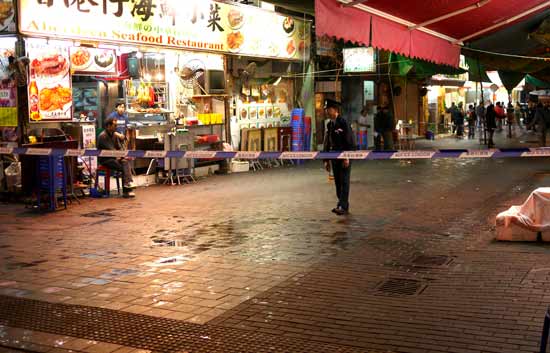 30 personas heridas por &aacute;cido en Hong Kong