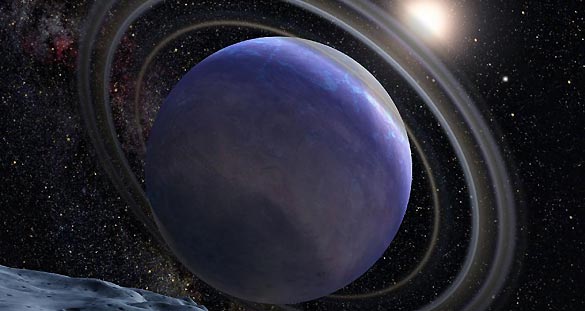 Un exoplaneta cazado por el Hubble