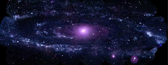 Andrómeda, la galaxia más próxima y cercana a la nuestra, como nunca antes se había visto. Andrómeda, la galaxia más próxima y cercana a la nuestra, como nunca antes se había visto.