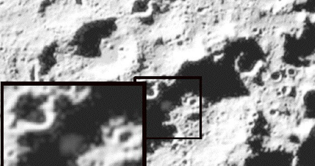 Imagen del impacto de la sonda LCROSS.