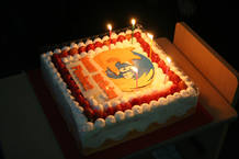 Una tarta celebra el quinto cumplea&ntilde;os de Firefox
