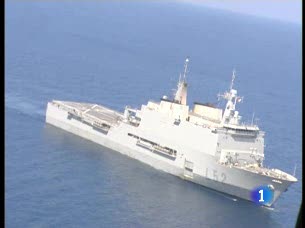 Ver v&iacute;deo  'Los 450 militares del buque Castilla ya han pasado sus primeras 24 horas en territorio haitiano'