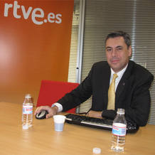 Enrique Dans durante un encuentro digital en RTVE.es