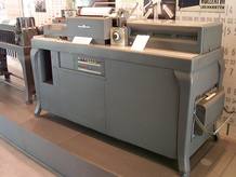 Una de las primeras m&aacute;quinas tabuladoras de IBM