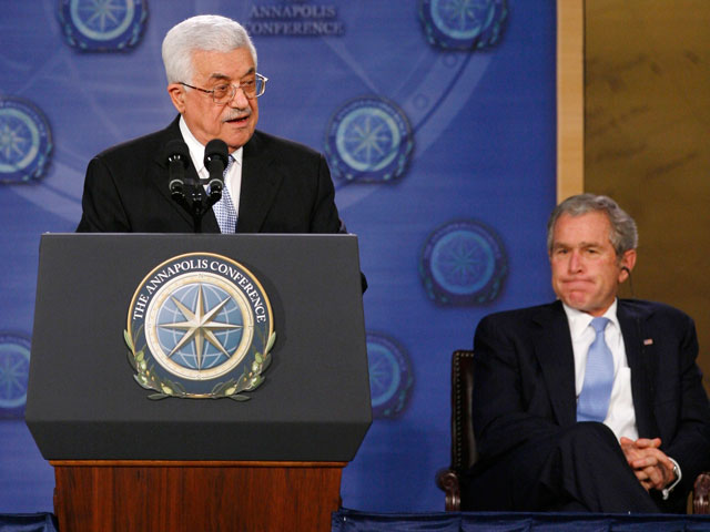 Concluye en Annapolis la conferencia de paz de Oriente Pr&oacute;ximo patrocinada por Bush (2008)