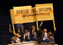 Acampada en Madrid para pedir una regeneraci&oacute;n de la pol&iacute;tica