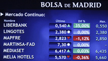 Ir al Video&nbsp;Las acciones de Liberbank suben un 30% en su estreno burs&aacute;til