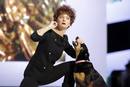 La actriz Julien Ferrier en la gala de los Premios C&eacute;sar 2012.