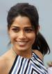 La actriz Freida Pinto durante el photocall de la pel&iacute;cula 